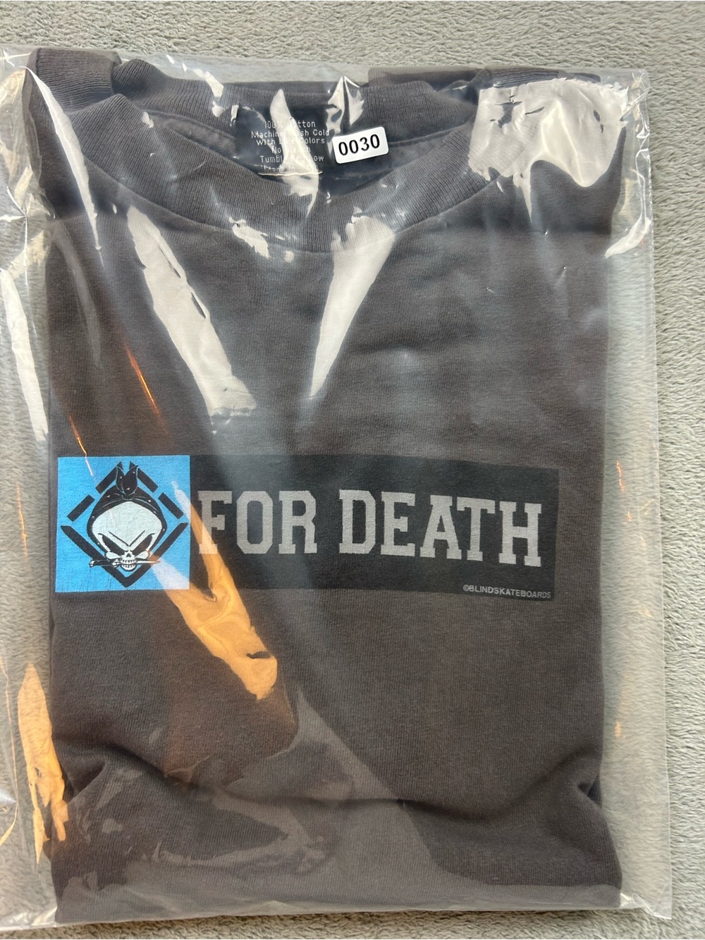 Vintage 90s Blind Skateboards “For Death” Graphic Tee - Picture 7 of 7